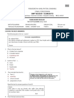 Soal Ujian Sekolah Bahasa Inggris Ix 2013 - Plus Answer Keys