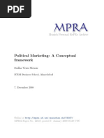 Political Marketing: A Conceptual Framework - Sudha Venu Menon