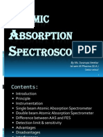 Atomic Absorption Spectros