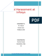 Sexual Harassment at Infosys