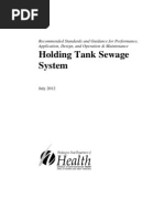 Holding Tank Sewage System PDF