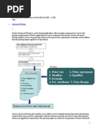 Advanced Pricing