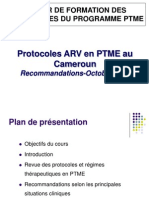 Nouvelles Recommandations ARV en PTME Au Cameroun