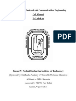 Ecad Lab Manual Pvpsit