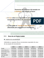 Cap 17 - Decisões de Investimento em Condições de Risco