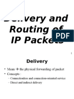 Delivery and Routing of IP Packets