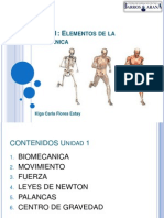 Unidad 1 Elementos de La Biomecánica