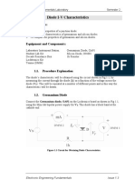 Lab 1: Diode I-V Characteristics