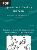 Qué Es Un Facilitador y Que Hace