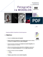 Introducción Modelaje para Fotografía