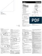 Instruction Manual For Petmate's LeBistro Cat Feeder