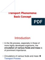 Transport Phenomena - Basic Concept