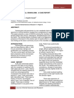 Central Giant Cell Granuloma A Case Report