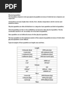 Physics Notes