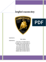 Lamborghini S Success Story