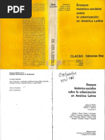 Hardoy, Morse, Schaedel (1978) - Ensayos Histórico-Sociales Sobre La Urabanización en AL