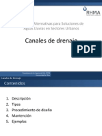 Canales de Drenaje PDF