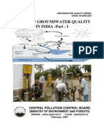 Status of Groundwater Quality in India-Part I