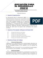 Perfil - Institucional - Jireh 2013