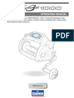 Daiwa Tanacom Bull 1000 Operating Manual