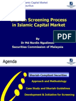 Shariah Screening Process in Islamic Capital Market DR MD Nurdin Ngadimon