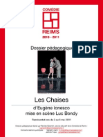 Dossier Pedagogique Les Chaises