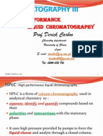 High Performance Liquid Chromatography