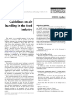 Guideline On Air Handling On Food Industry