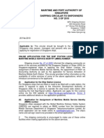 Ship Station Licence and The Maritime Mobile Service Identity (Mmsi) Number