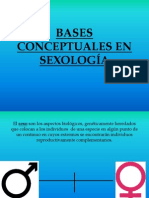 Bases Conceptuales en Sexología