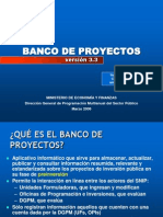 Banco de Proyectos - Snip