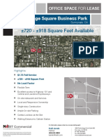 OFFICE SPACE For LEASE Oakmead Village Square Business Park