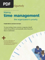 Mckinsey Article - Time Management PDF