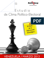 DatinCorp Clima Político Electoral Venezuela 2013