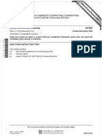 Igcse Sociology Past Module