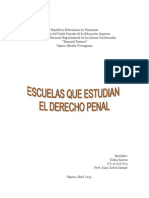 Escuelas Del Derecho Penal