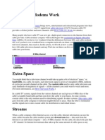 How Cable Modems Work
