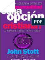 HOMOSEXUALIDAD ¿UNA OPCIÓN CRISTIANA - John Stott PDF