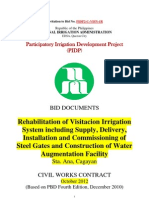 NATIONAL IRRIGATION ADMINISTRATION Invitation To Bid