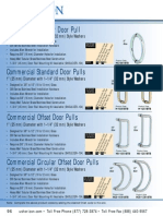 Commercial Circular Door Pull: 1" (25 MM) Diameter With 1-1/4" (32 MM) Style Washers