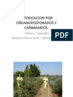 Intoxicacion Por Organofosforados y Carbamatos