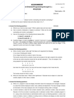 Assignment: Object-Oriented Programming Through C++ BCA (S3) 08