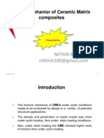 Fatigue Behaviour of Cmcs