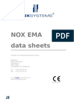 NOX E Datasheets