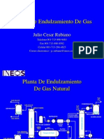 Plantas Endulzamiento de Gas