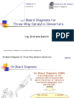 On Board Diagnosis For Three-Way Catalytic Converters