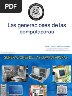 Generaciones de Las Computadoras