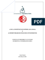 Teixeira, Carlos - Nova Constituição Economica de Angola