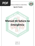 Manual de Suturas Na Emergência - Liga Do Trauma