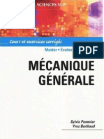 Mecanique Generale - Cours Et Exercices Corriges PDF